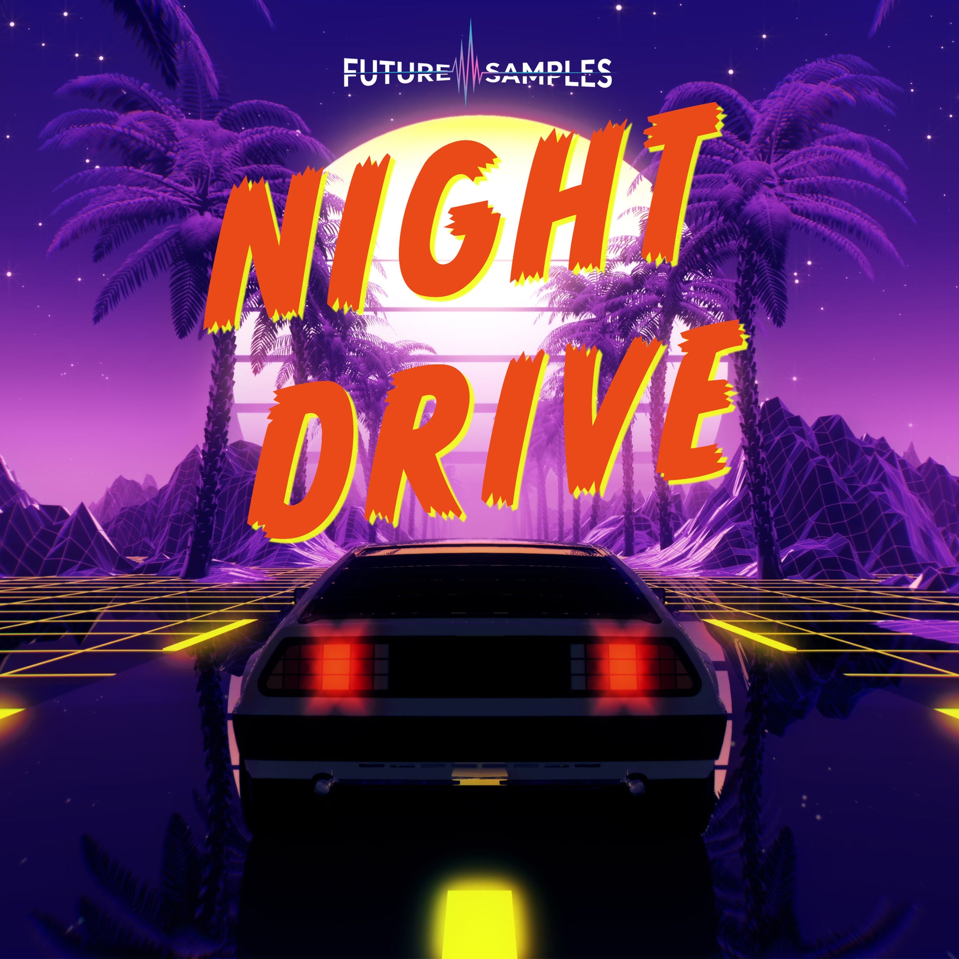 NIGHT DRIVE - Synthwave Melodies - Future Samples